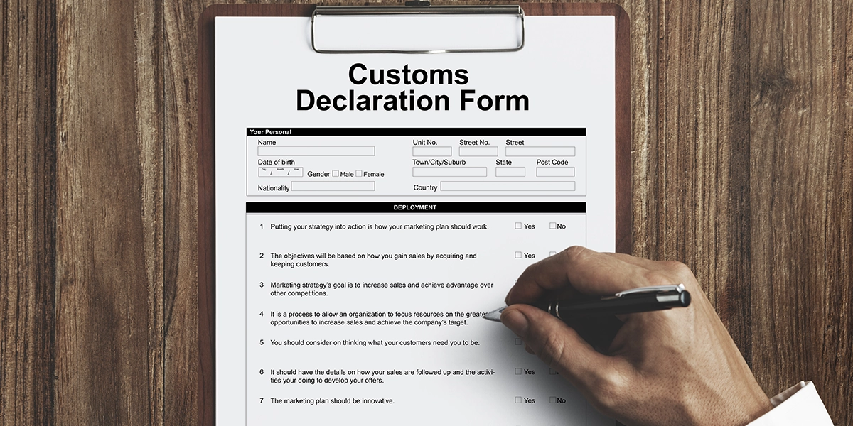 Changes to customs declarations 1 January 2022