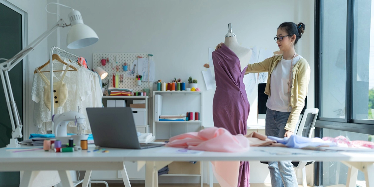Fashion studio operations guided by accountants for fashion design houses on finance.
